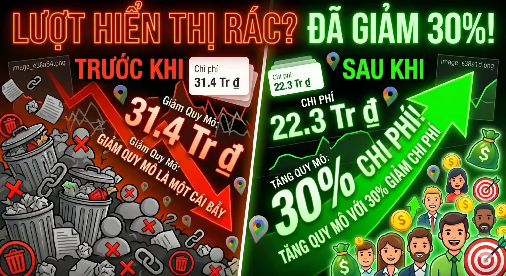 Bảng chỉ số Google Ads dự án [Case Study] Tối Ưu Google Ads Ngành Cơ Khí Chế Tạo: Tinh Gọn Truy Cập, Chốt Sale Sản Phẩm Chủ Lực Cùng Ads Growth