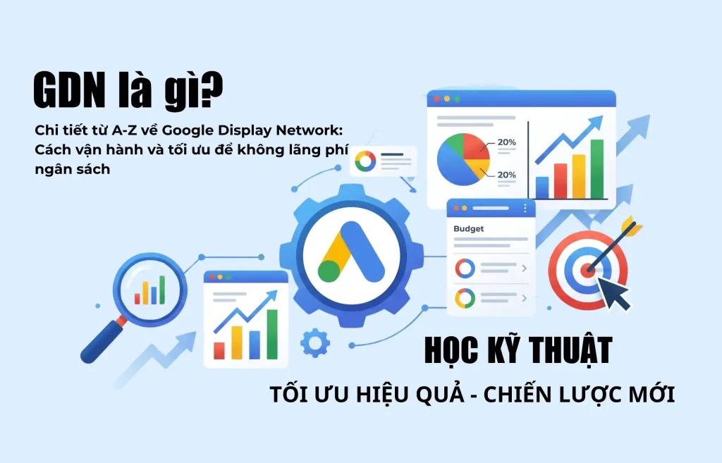Ảnh minh họa bài viết GDN là gì? Chi tiết từ A-Z về Google Display Network: Cách vận hành và tối ưu để không lãng phí ngân sách